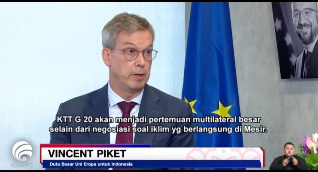 Dubes UE untuk Indonesia Dorong G20 Tingkatkan PDB Negara Anggota