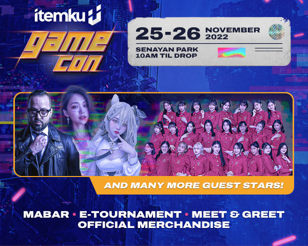 Itemku Gamecon,Konvensi Gaming & NFT Terbesar di Indonesia