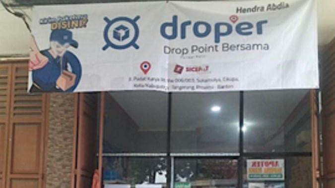 Drop Point Logistik Telefast Rebranding Jadi Droper