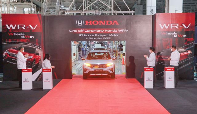 Honda WR-V Mulai Diproduksi Massal di Karawang