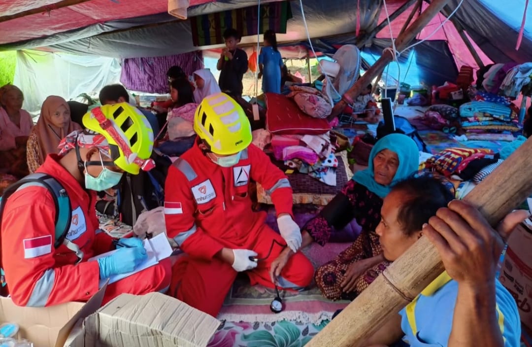 Bantuan Kemanusiaan MHU-MMSGI untuk Gempa Cianjur