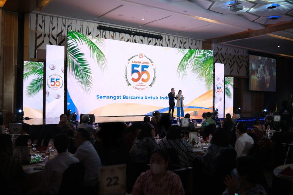 Sambu Group Merayakan HUT Ke-55 secara Hybrid