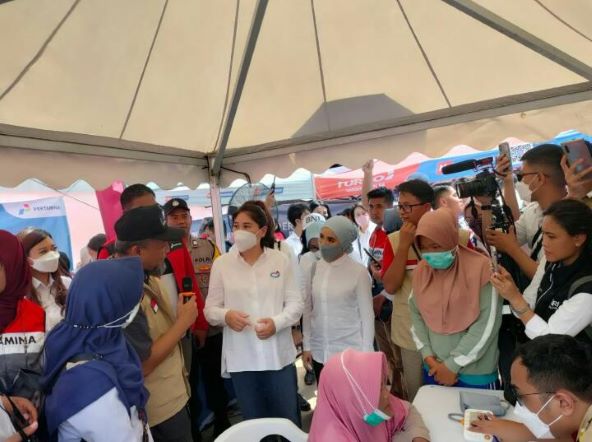 Posko Kesehatan Pertamina Gempa Cianjur Melayani 820 Warga