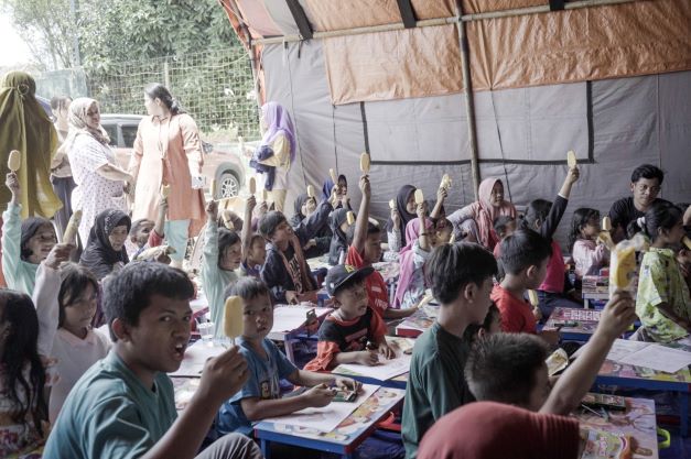 CSR Campina untuk  Korban Gempa Cianjur