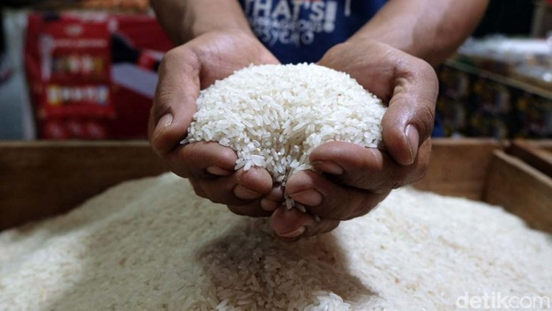 Ilustrasi harga beras. Foto: A.Prasetia/detik.com.