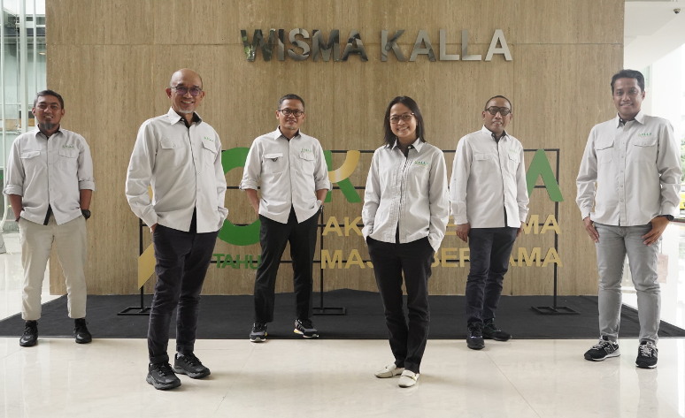 CEO Kalla Translog Andi Muhammad Gunawan (kedua dari kiri), bersama TIM.