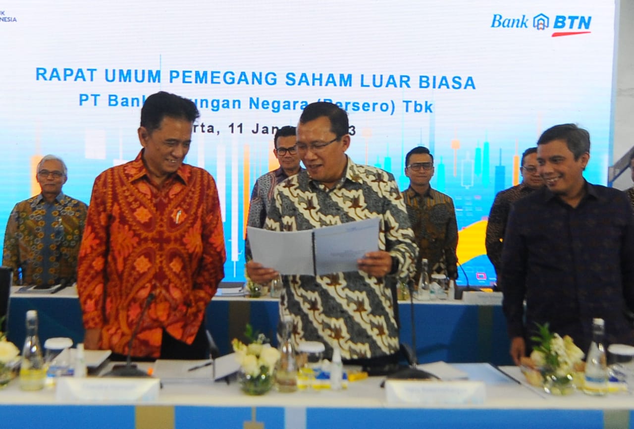 RUPS Setujui Pengunduran Diri Heru Budi Hartono sebagai Komisaris Bank BTN 2022 Back on Track dan Optimisme Sambut 2023