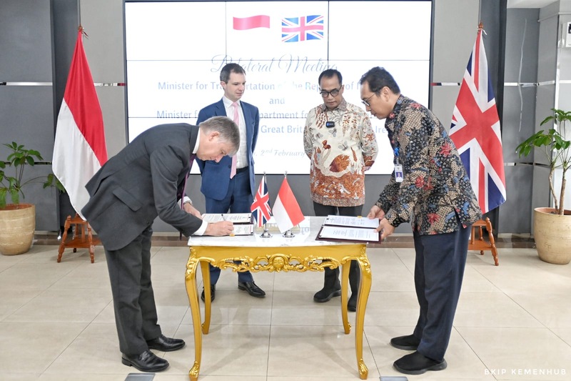 Daftar Kerja Sama Inggris dan Indonesia di Bidang Transportasi
