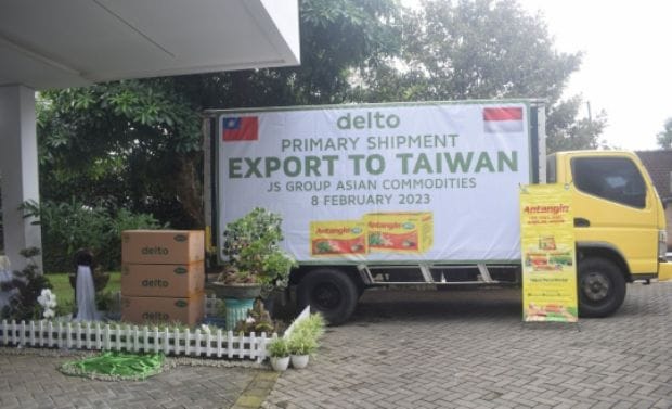 Deltomed Pacu Pasar Global, Ekspor Antangin JRG ke Taiwan
