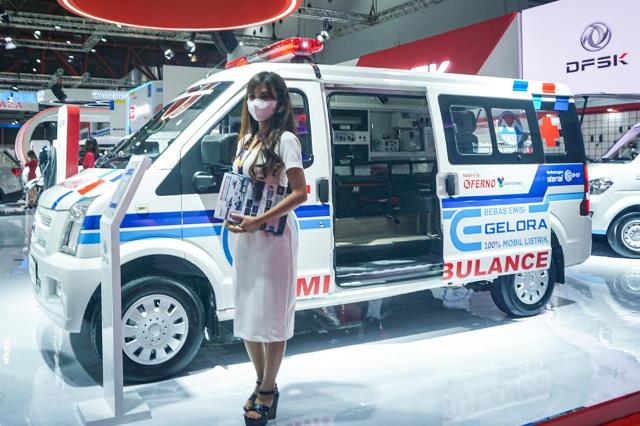 DFSK Modifikasi Gelora E Jadi Ambulans Listrik