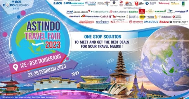 Astindo Travel Fair 2023 Targetkan Transaksi Rp80 Miliar