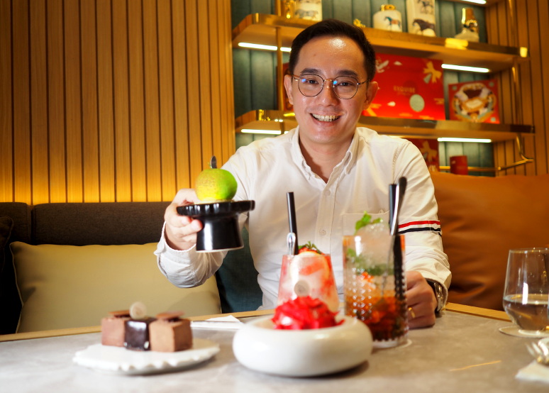 Andrye Setiawan, founder Exquise Patisserie.
