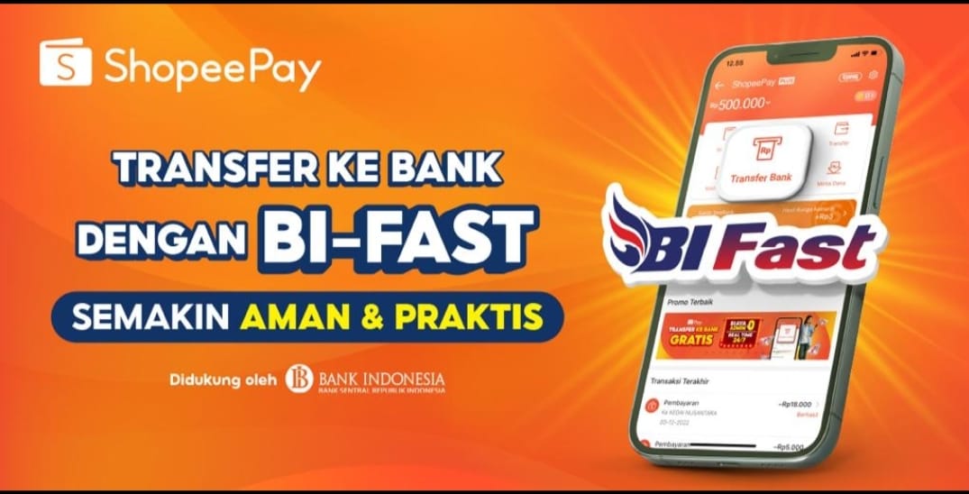 ShopeePay Pelopori Payment Digital yang Terintegrasi BI-Fast