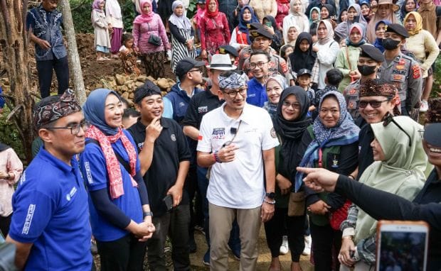 Danone Indonesia dan Kemenparekraf Majukan Desa Wisata Cibeusi Subang