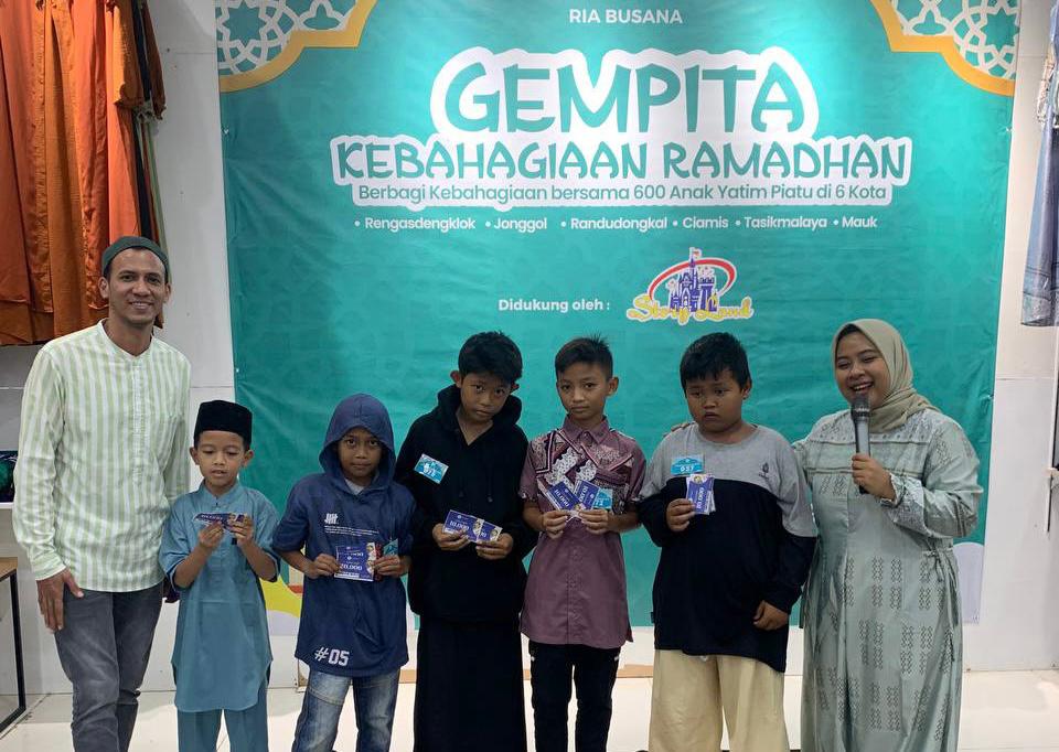 Safari Ramadan Bersama Anak Yatim Piatu di 6 Kota