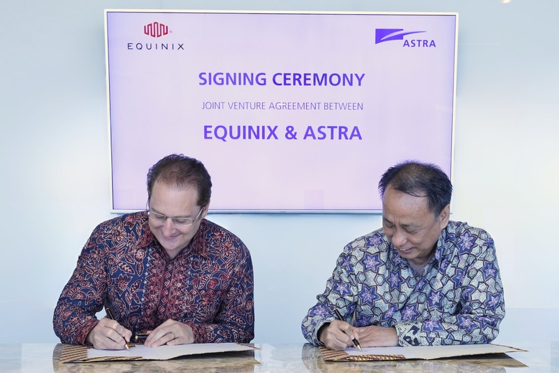 Equinix dan Astra Bangun Data Center di Indonesia