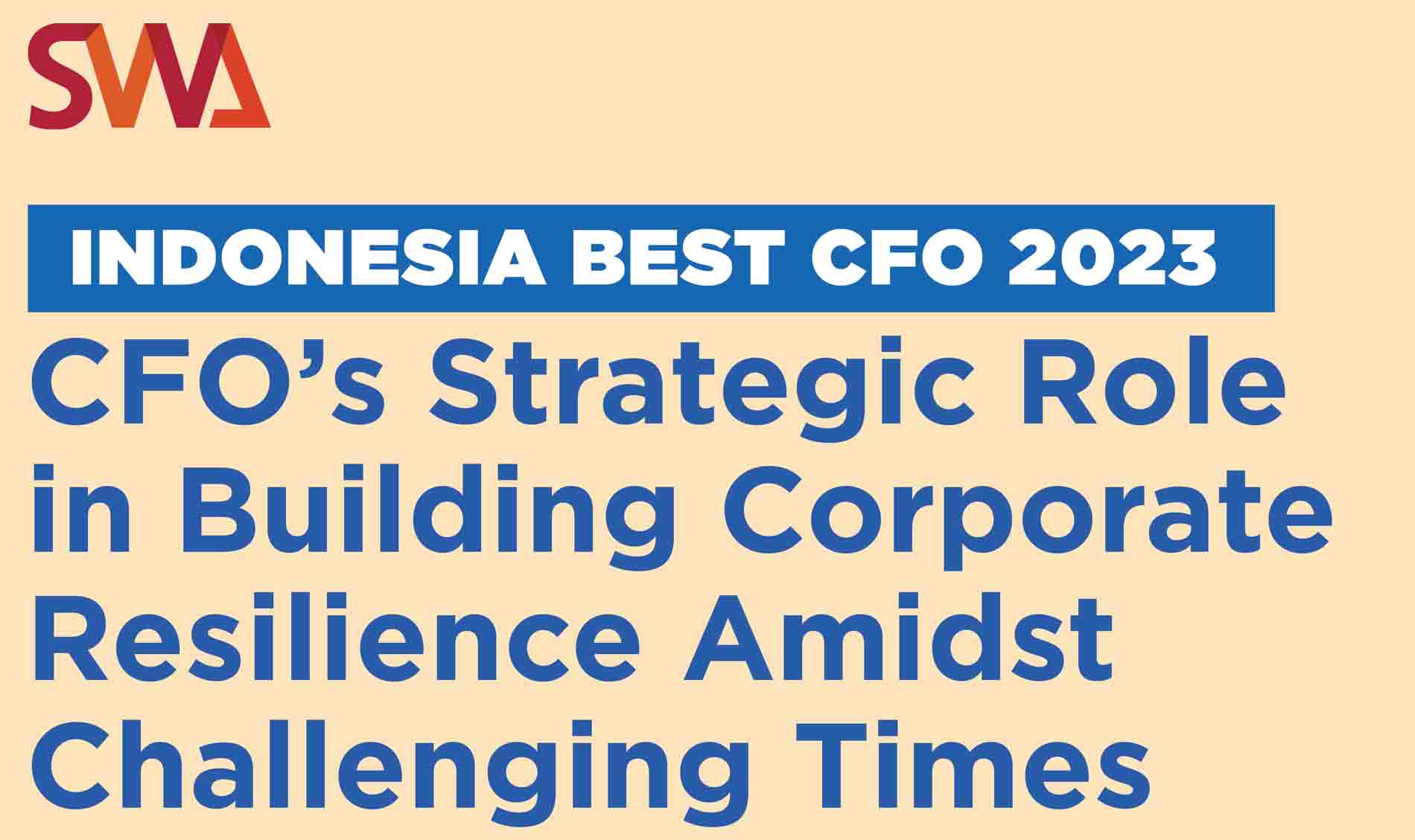 INDONESIA BEST CFO 2023