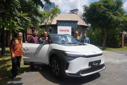 65 Unit Toyota BZ4X Siap Dukung KTT ASEAN
