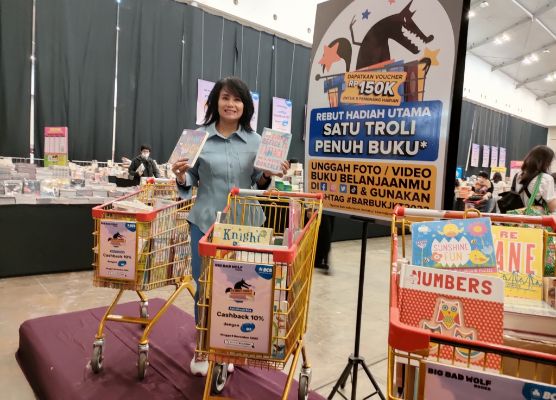 BBW Jakarta 2023 Sajikan Koleksi Buku Hingga Kolaborasi Serba Baru