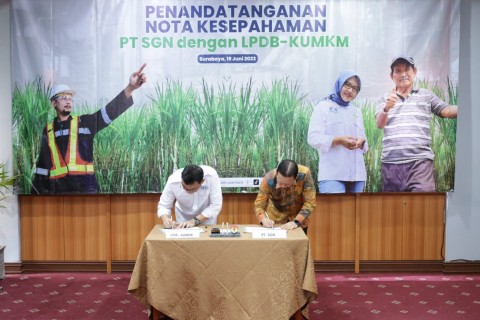 Sinergi Gula Nusantara dan LPDB-UMKM Bantu Permodalan Petani Tebu