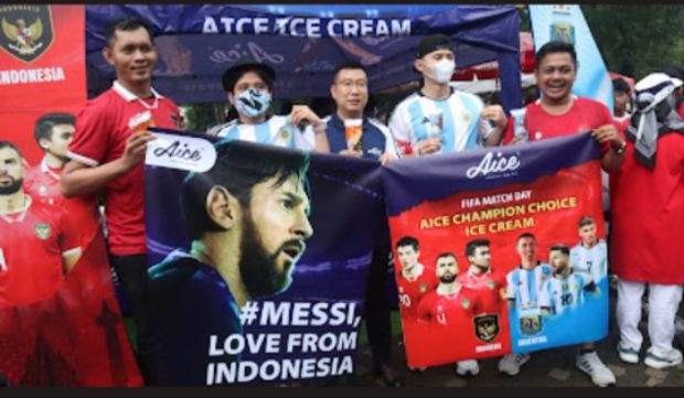 Aice Group Meriahkan FIFA Matchday Indonesia vs Argentina