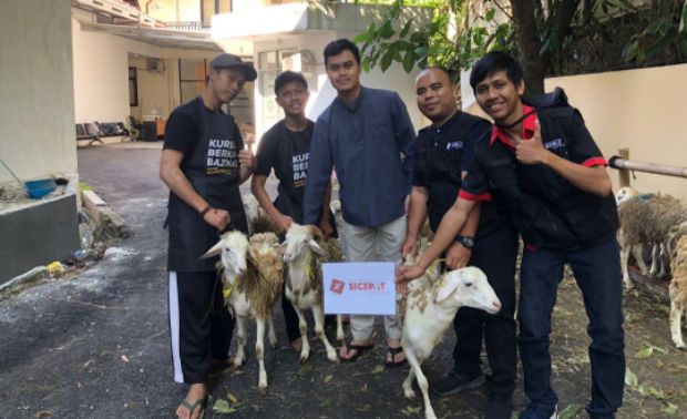 SiCepat Ekspres Salurkan Daging Kurban ke 4 Wilayah Indonesia
