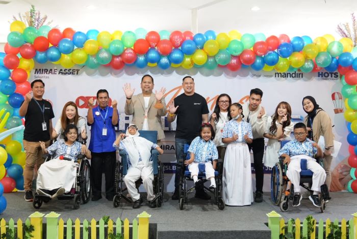Donasi Dana Pendidikan Mirae Asset untuk Anak Disabilitas