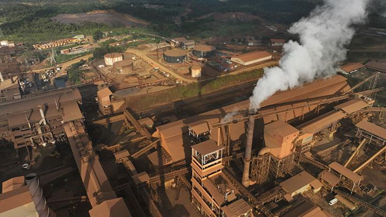 Foto udara smelter milik PT Vale Indonesia Tbk di Sorowako, Kabupaten Luwu Timur, Sulawesi Selatan, Jumat 28 Juli 2023. (Foto: ANTARA/jojon).