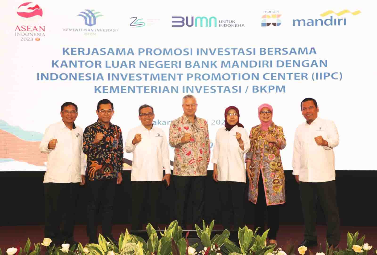 Dorong Investasi ke Tanah Air, Bank Mandiri Perkuat Kolaborasi dengan BKPM