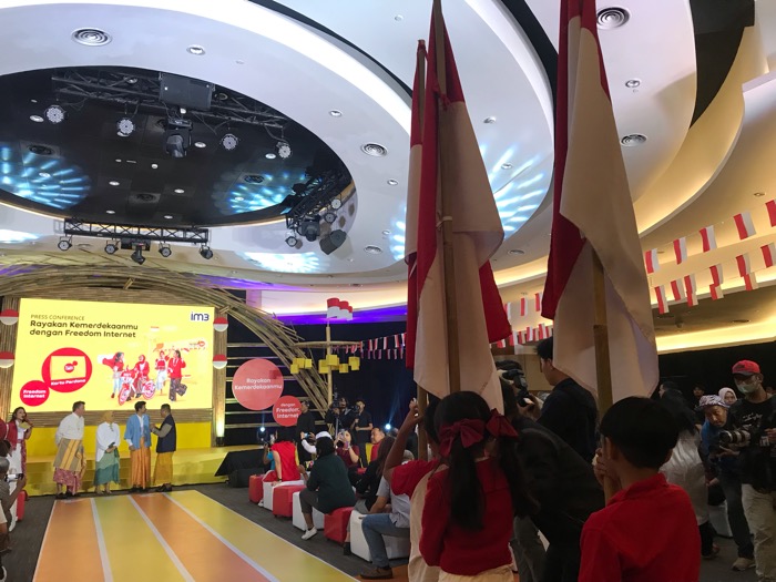 Indosat Pesta Rakyat Meriahkan HUT RI ke-78