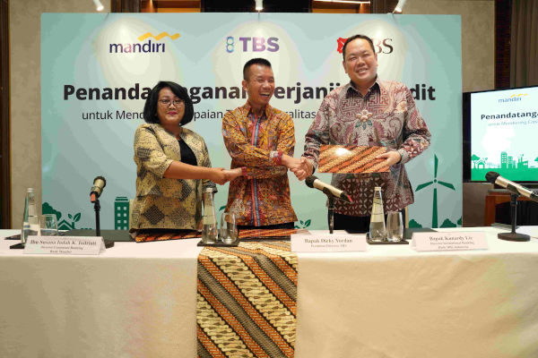 Bank Mandiri dan DBS Indonesia Berikan Kredit US$ 33 juta untuk TBS Energi 