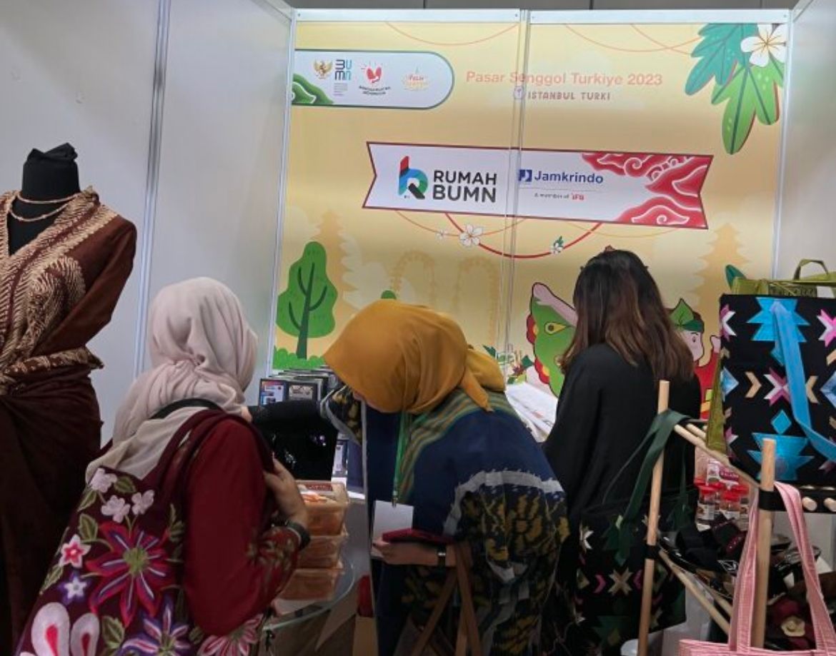 Puluhan Produk UMKM Melenggang di Festival Pasar Senggol Turki