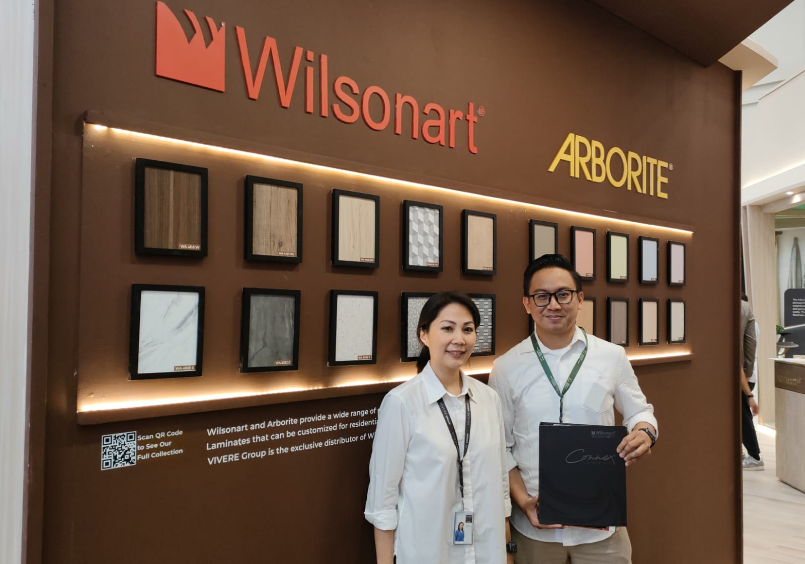 Koleksi Terbaru Laminasi Premium Wilsonart Dipamerkan di IFFINA 2023