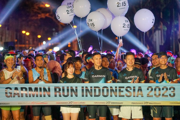 5.000 Pelari Ramaikan Garmin Run Asia Series 2023 Indonesia