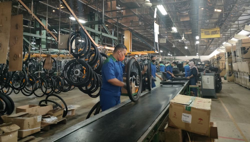 Pabrik United E-motor Targetkan Produksi 500 Ribu Unit per Tahun
