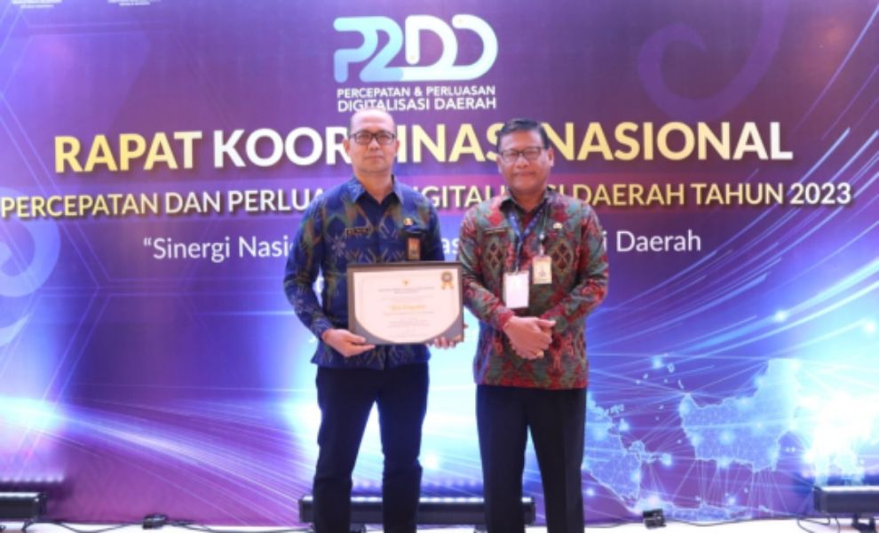 Digitalisasi Kota Denpasar Raih Penghargaan P2DD