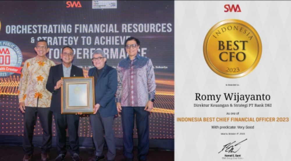 Romy Wijayanto Raih Indonesia Best CFO 2023