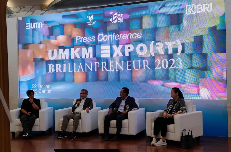 BRI Dorong UMKM Go Global Lewat UMKM EXPO(RT) Brilianpreneur 2023