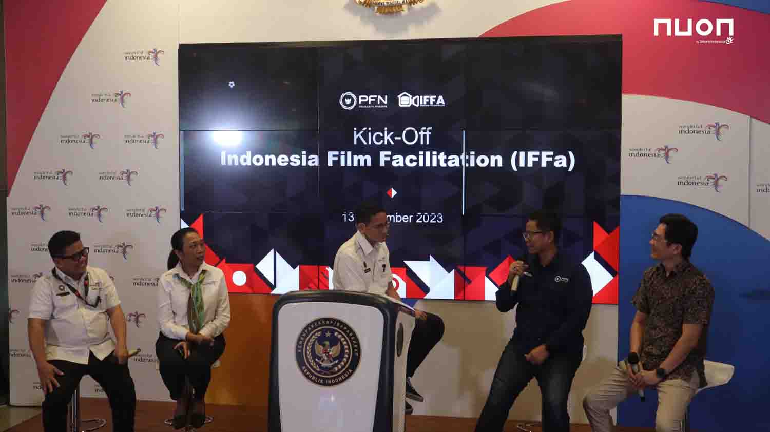Nuon Bersama PFN Dukung Geliat Industri Perfilman Indonesia Lewat IFFa (Indonesia Film Facilitation)