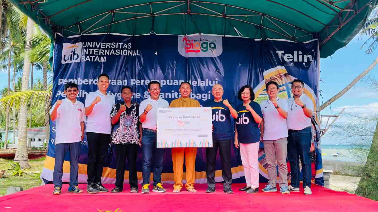 Kolaborasi Telin dan UIB Berdayakan Perempuan di Kampung Tua Nongsa, Batam