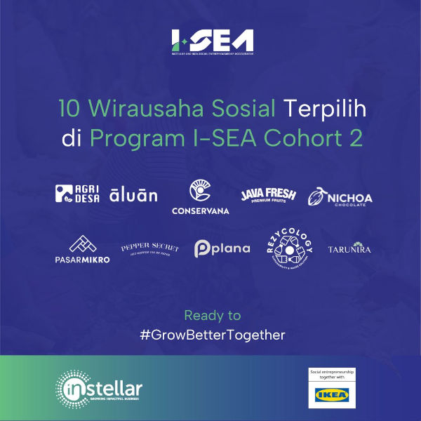 I-SEA Sambut 10 Wirausaha Sosial untuk Cohort Kedua