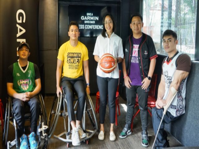 Garmin dan Jakarta Swift Wheelchair Basketball Berdayakan Atlet Penyandang Disabilitas