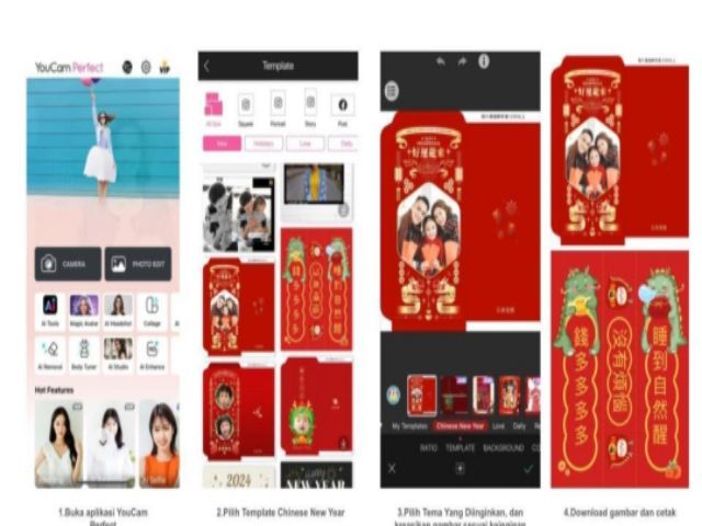 Aplikasi YouCam Perfect Mudahkan Membuat Pernak Pernik Imlek