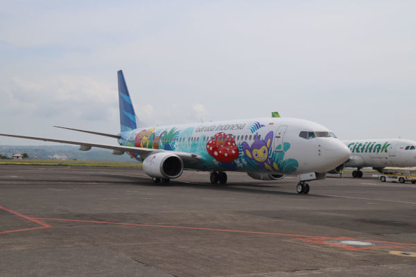 Pikachu Jet Mendarat Perdana Di Bandara I Gusti Ngurah Rai
